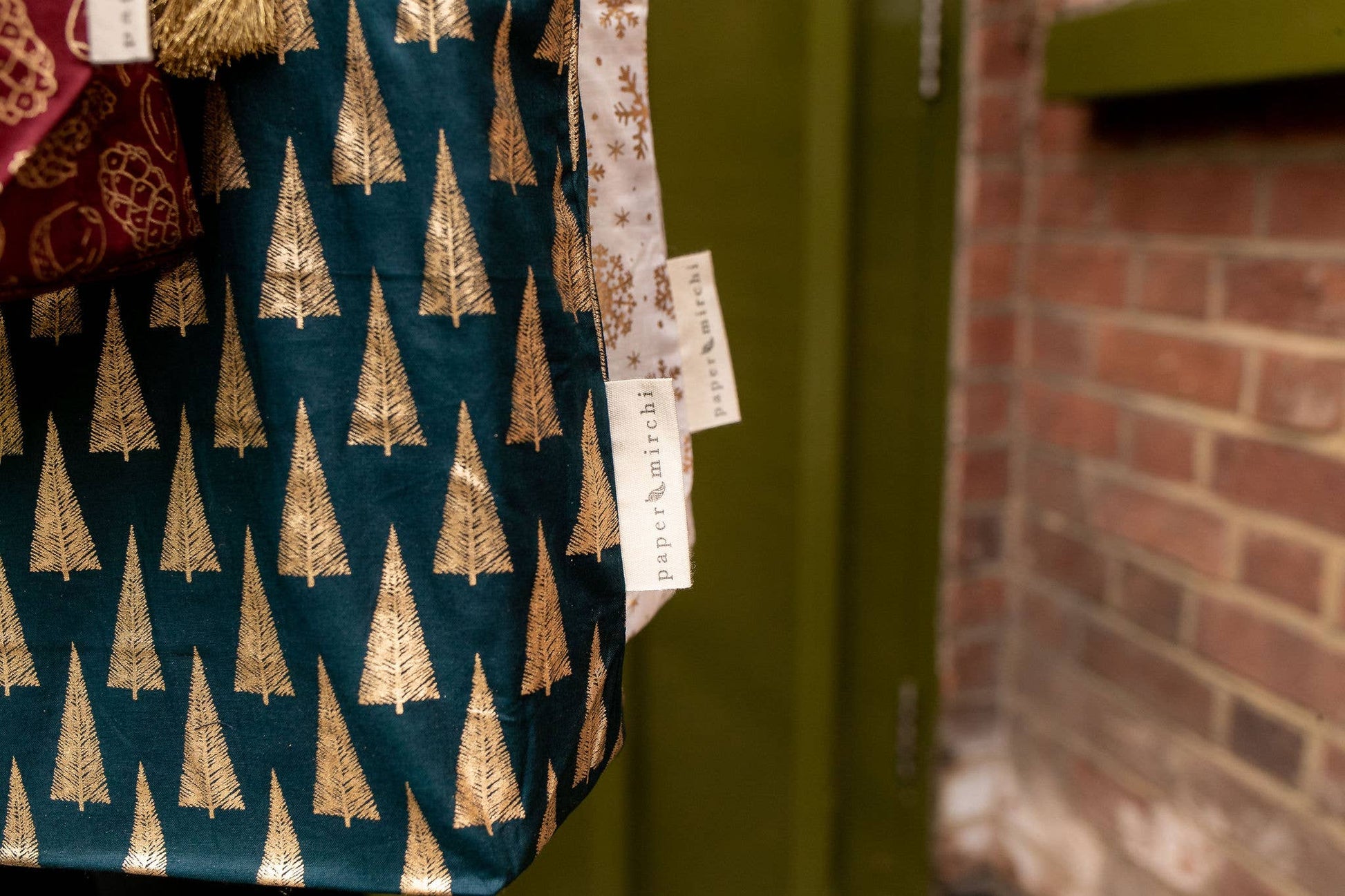 Star Print Bag - Large