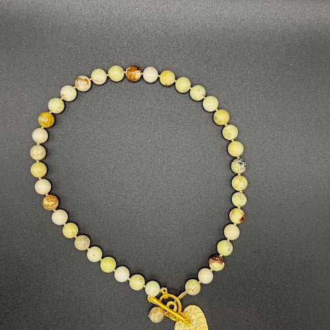 Yellow Cryophase Necklace