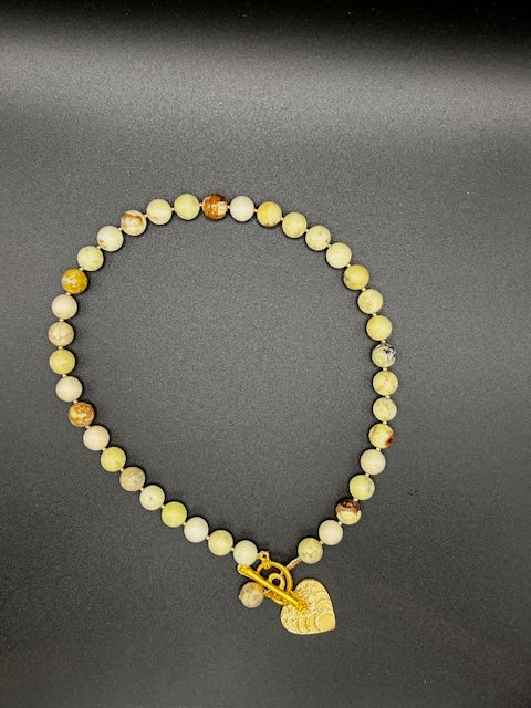 Yellow Cryophase Necklace