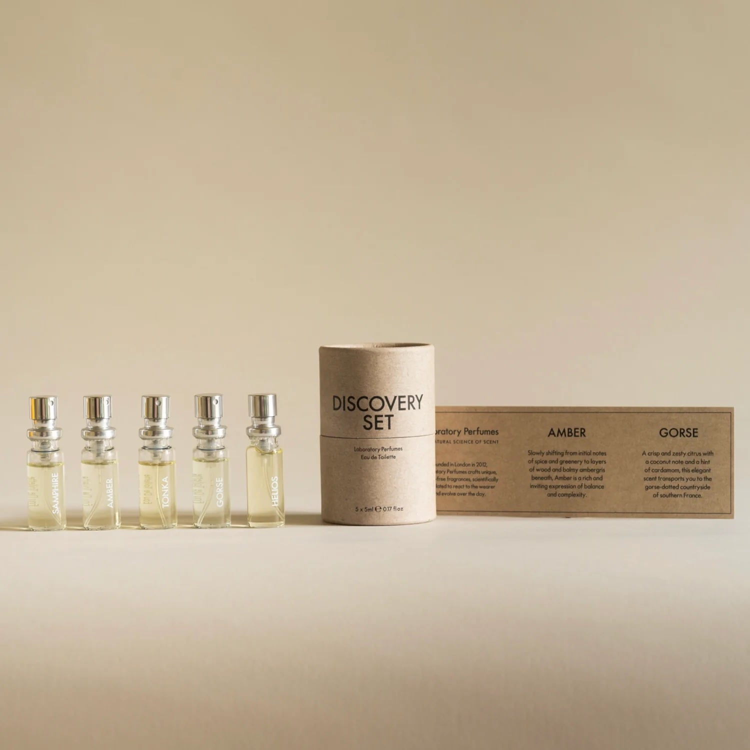 Laboratory Perfume NEW Discovery Set 5 x 5ml