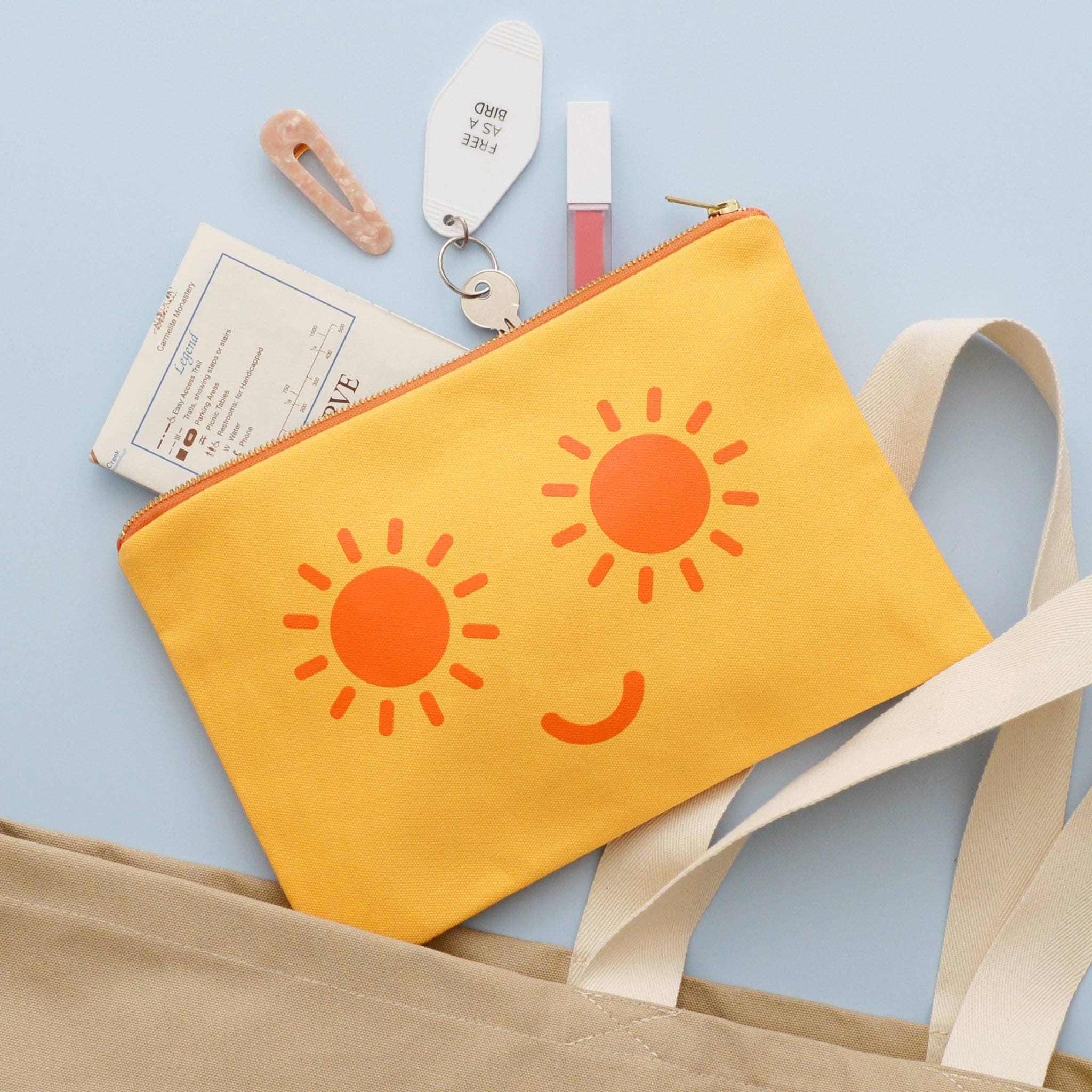Sunshine Eyes - Yellow Pouch