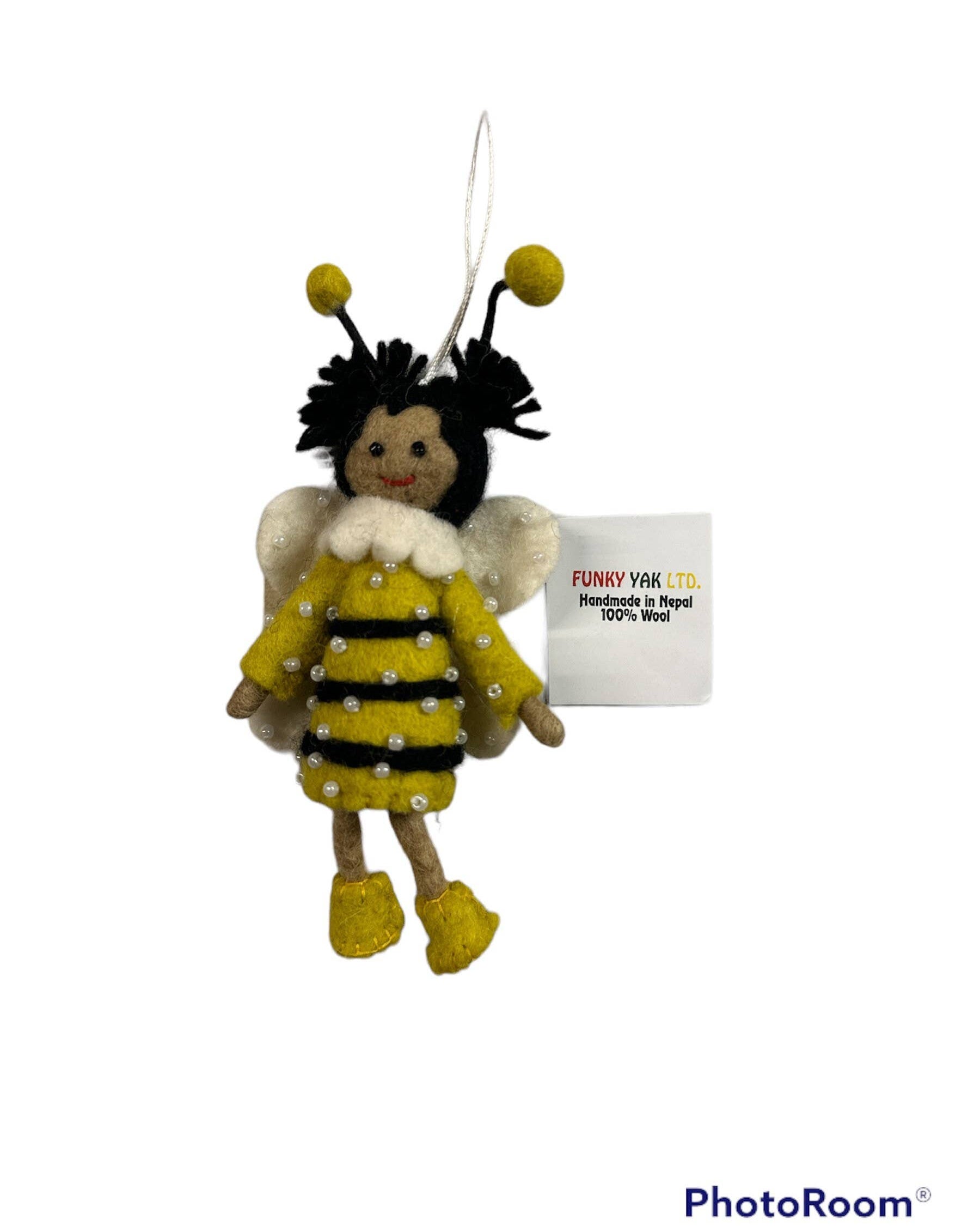 Bee Angel Handmade Christmas Decoration