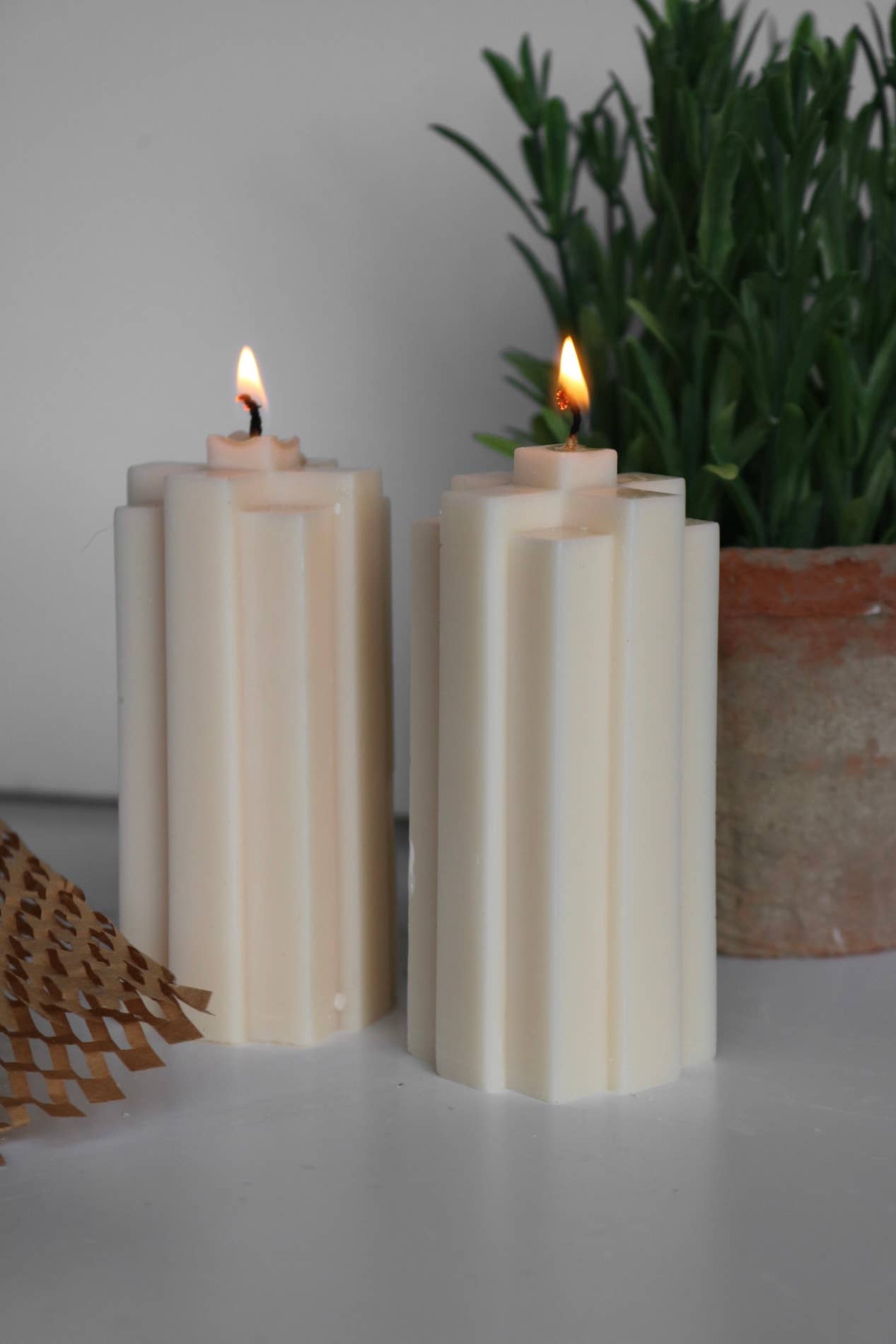 Skyscraper candle: Mushroom, Small