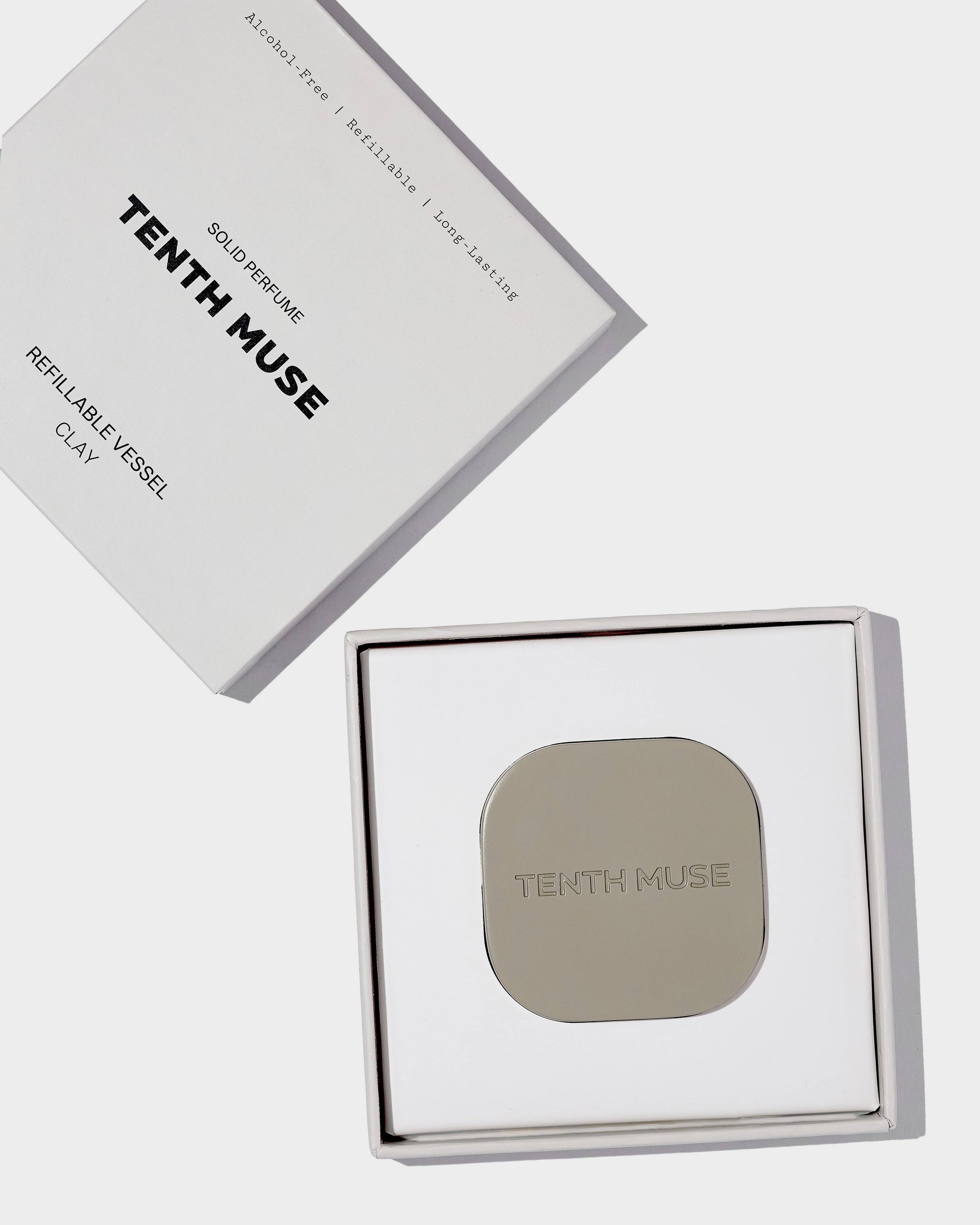 Refillable Clay Coloured Compact ( perfume not included)