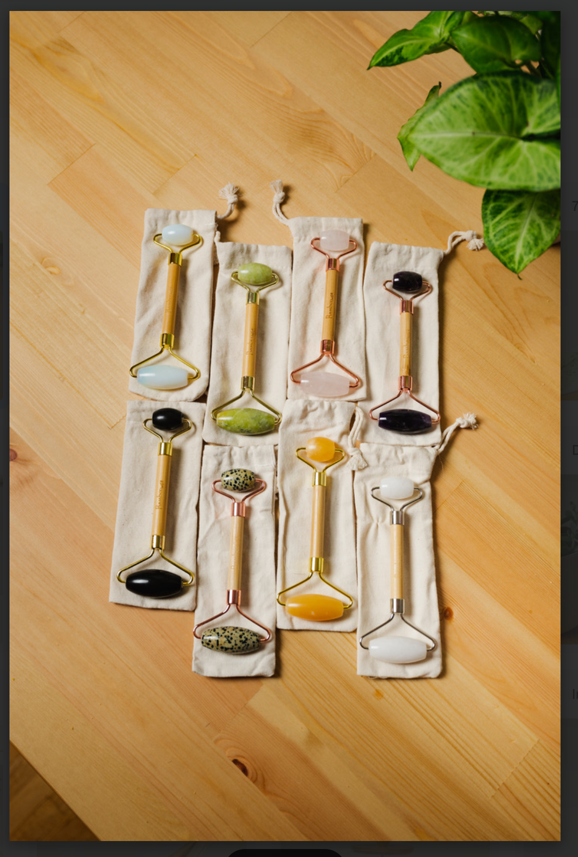 Opal Bamboo Facial Roller