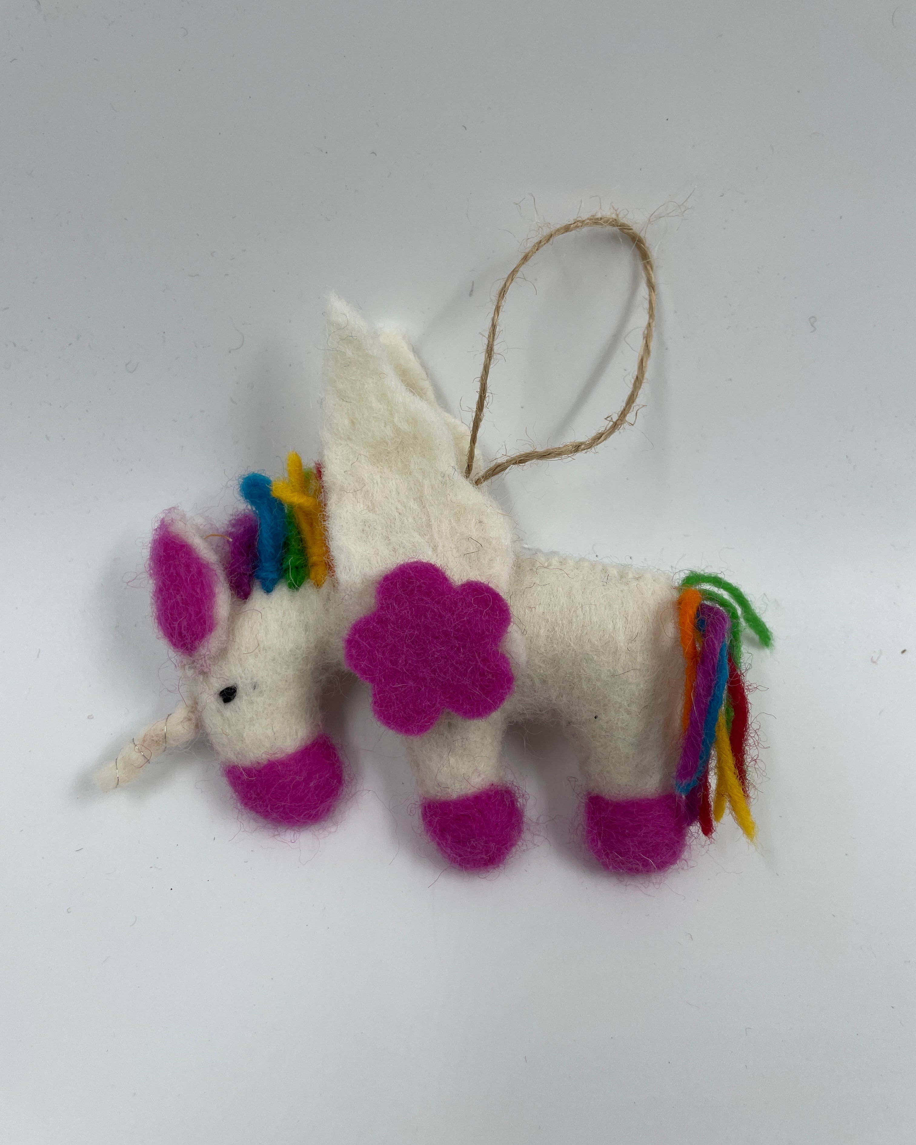 Handmade Felt Unicorn Year-round Decoration