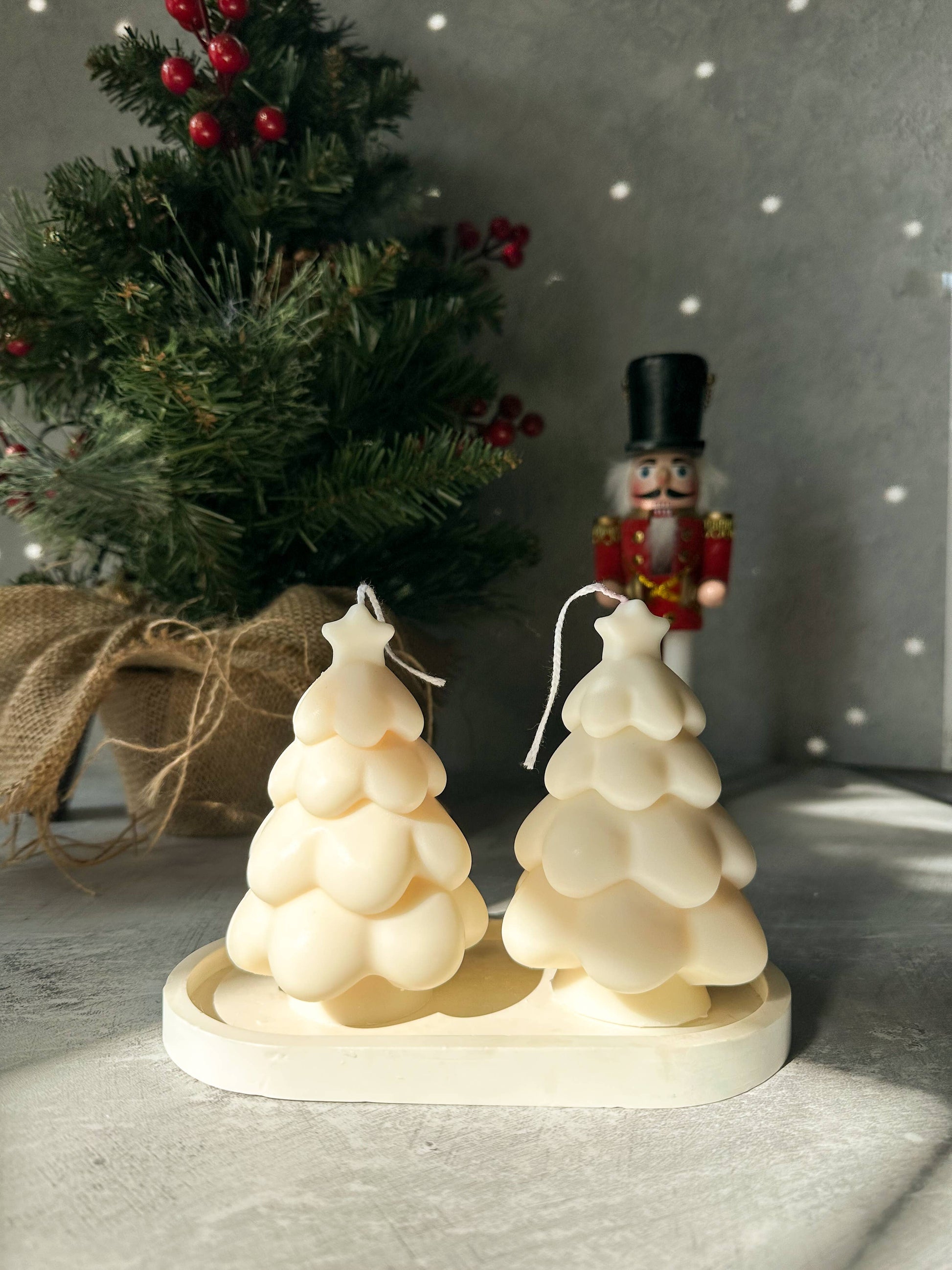 Christmas Tree Star Soy Wax Candle
