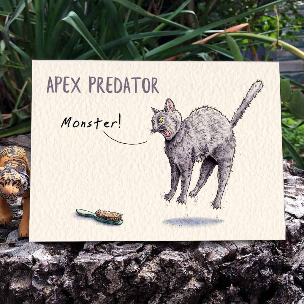 Apex Predator (Monster) Card - Funny Everyday card: 5" x 7"