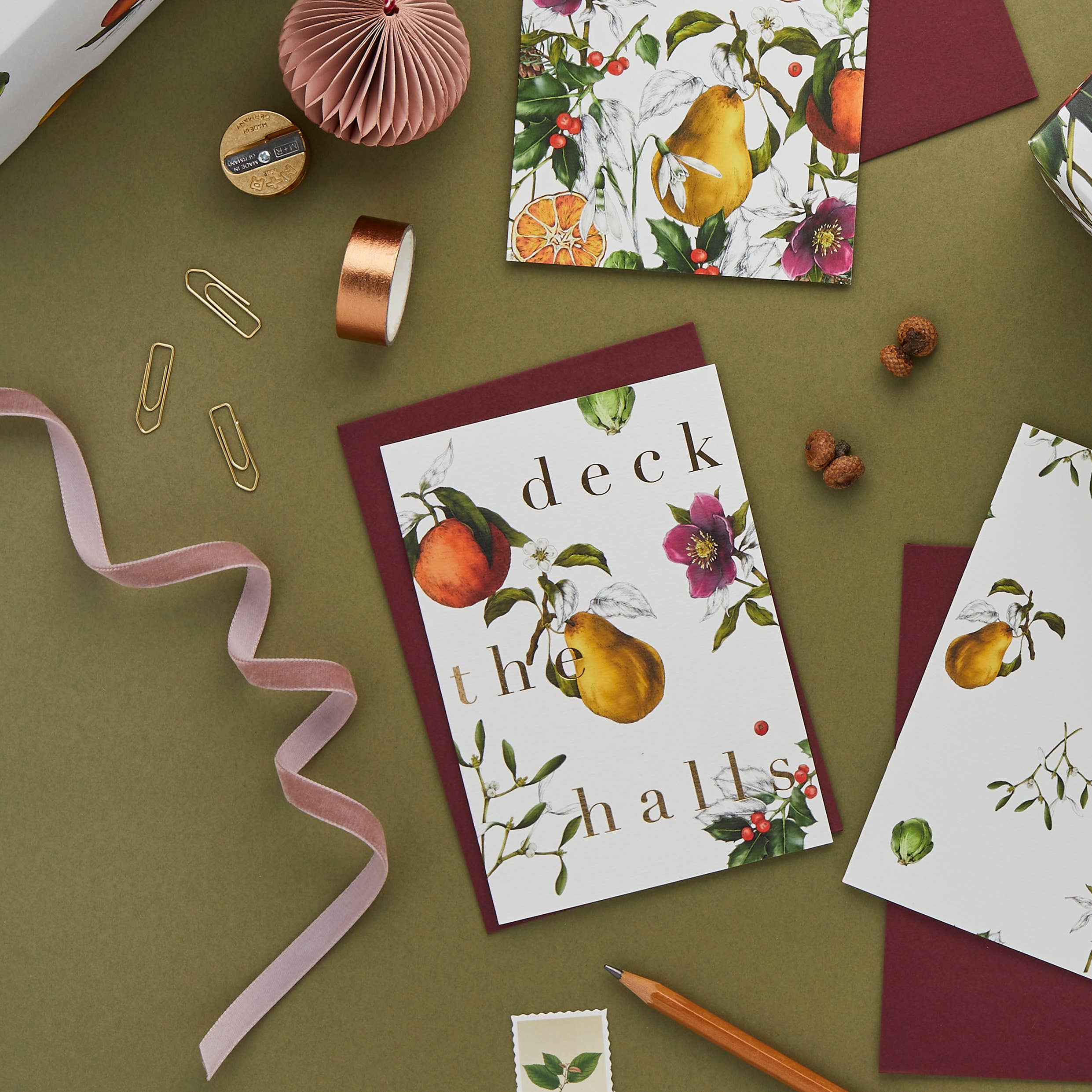 Deck the Halls - 'Winter Decadence' - Card