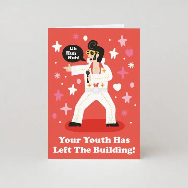 Birthday Card - Funny Elvis Birthday Card - Birthday Card for Dad - Brother - Friend - Husband - Music Gift - Elvis Gifts - Greetings Card