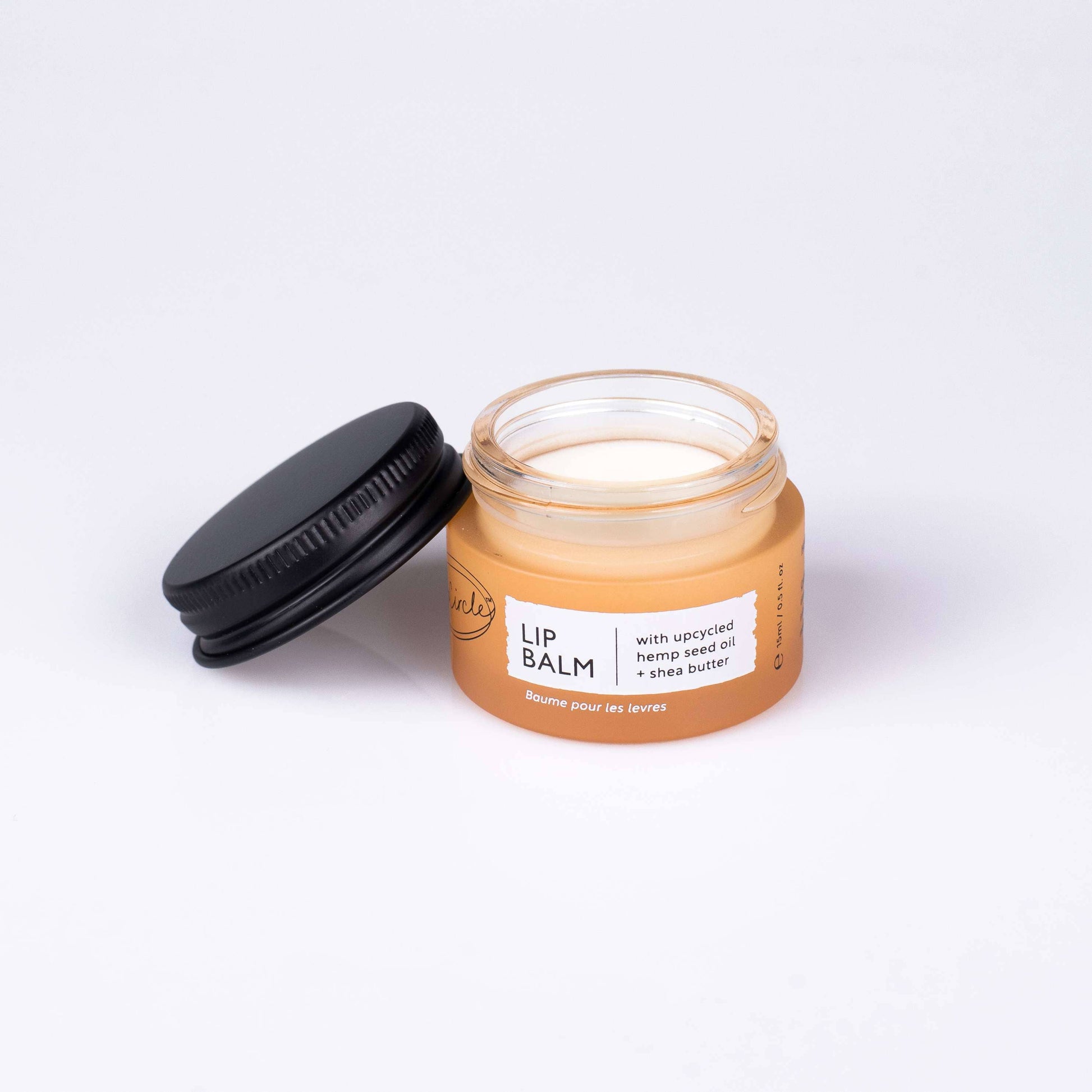 Natural Eco Friendly Vegan Lip Balm with Hemp Seed Oil