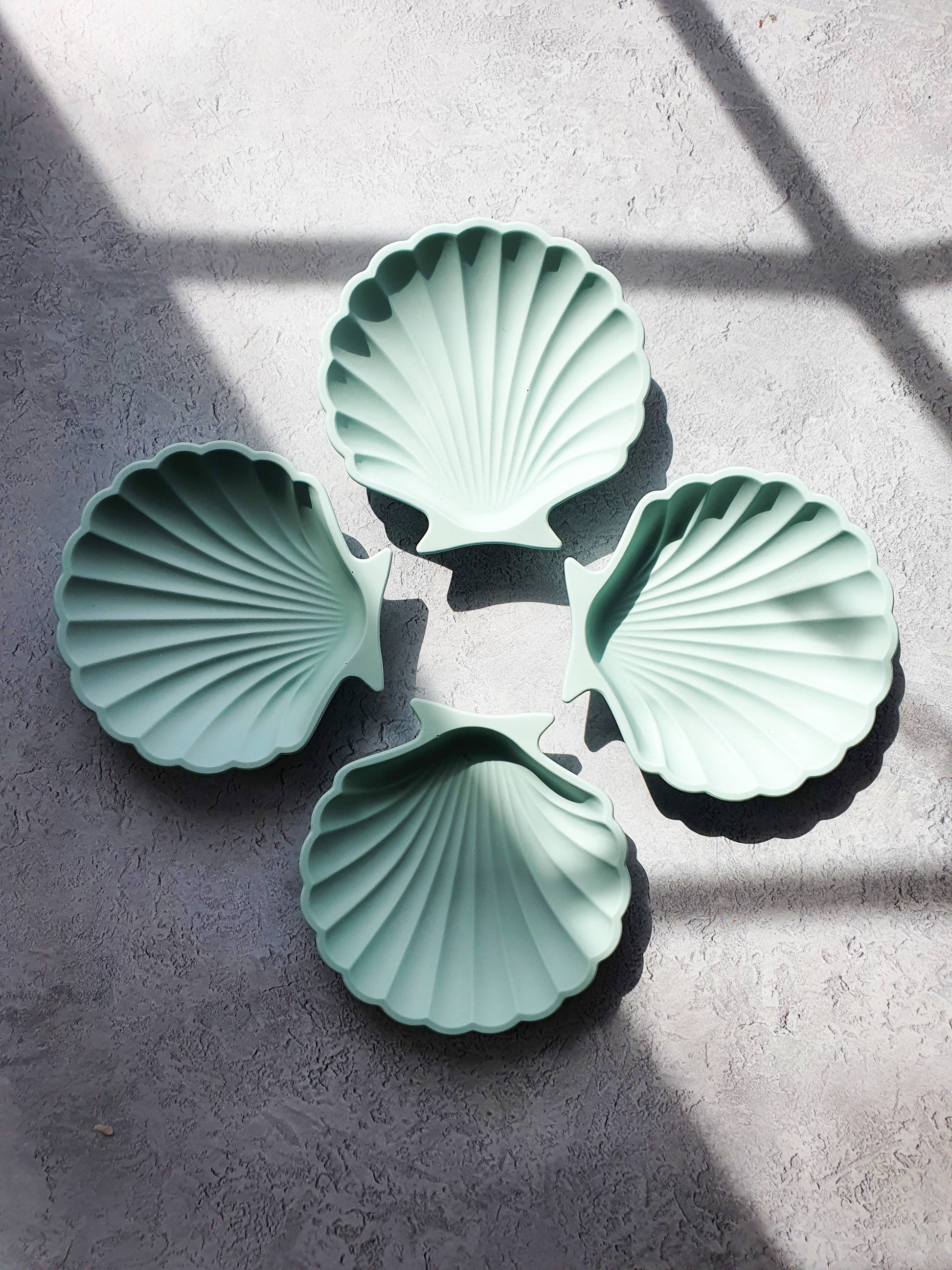 Shell Trinket Dish - Home Decor - Jewellery Dish: Off White