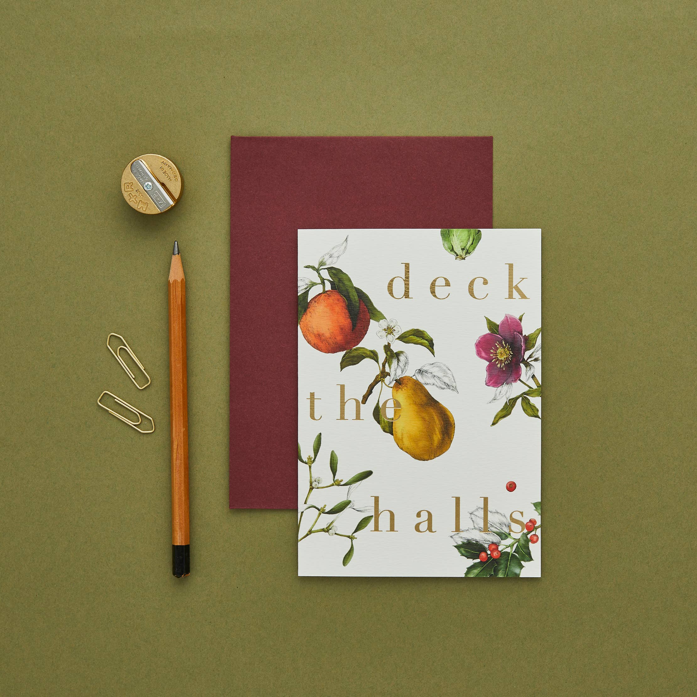 Deck the Halls - 'Winter Decadence' - Card