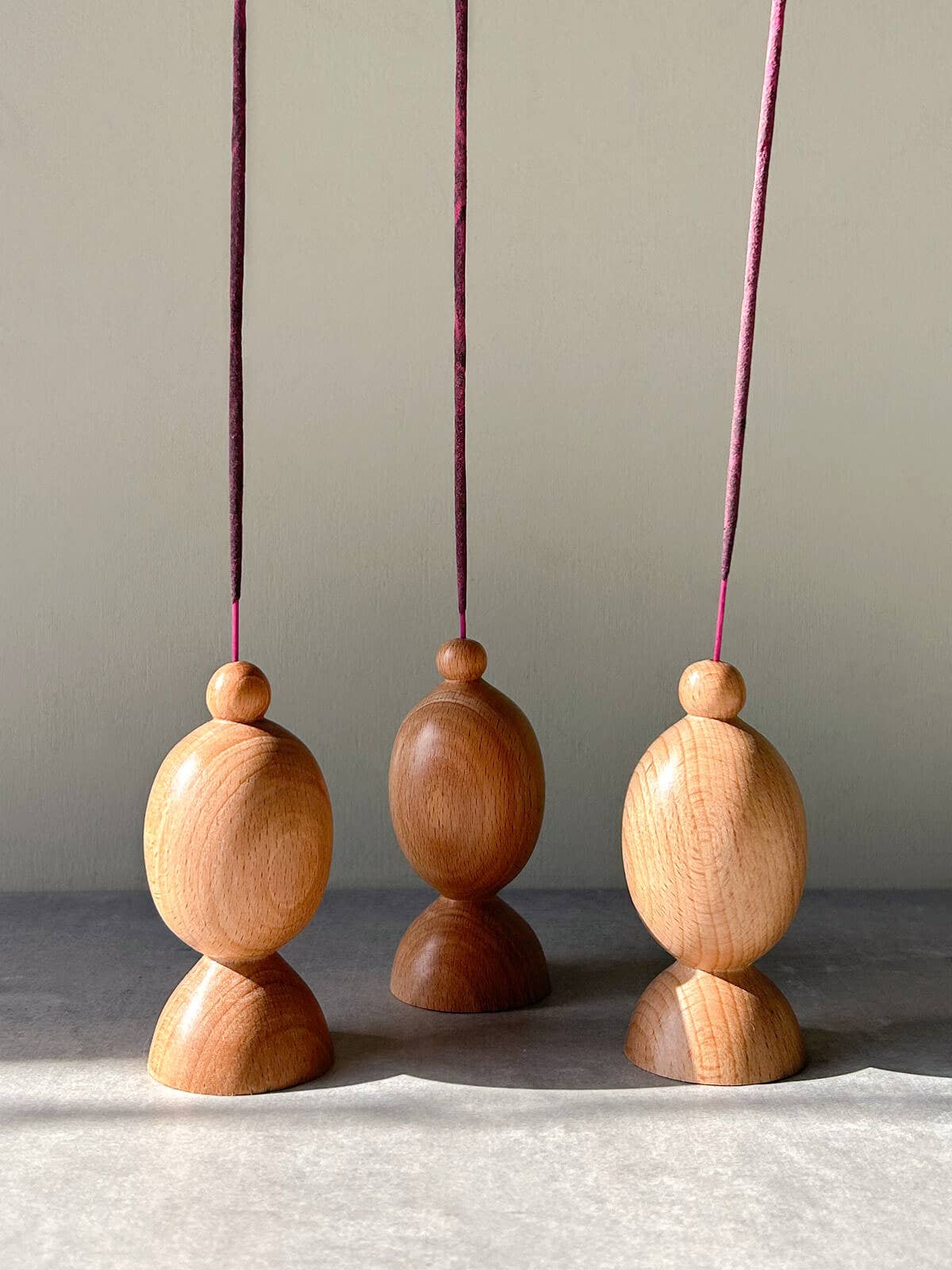 Scottish Beech Incense Holder, Bobbin