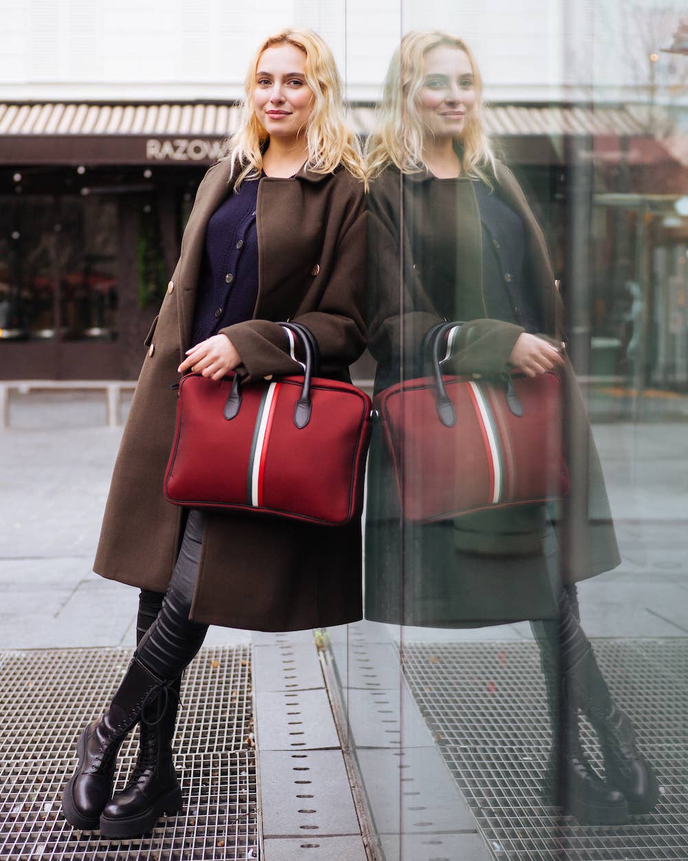 Eco-friendly 15" computer bag Michèle VBR