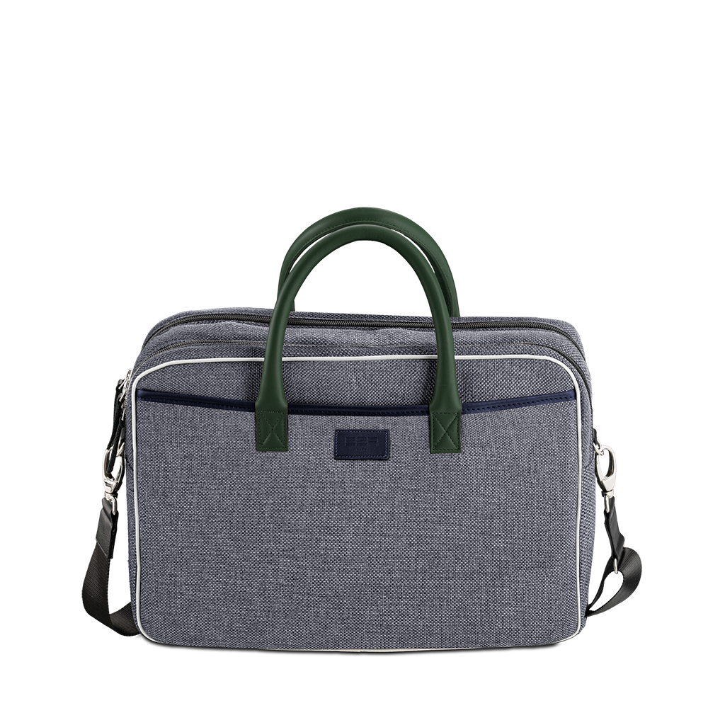 Enzo  15" eco-friendly blue computer bag