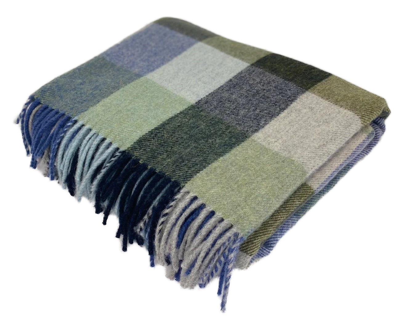 Woollen Throw - Topaz - Made in Scotland
