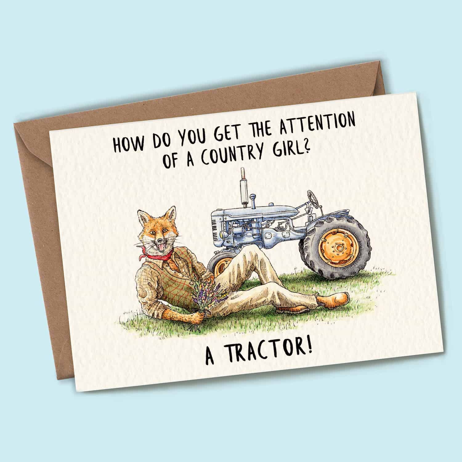 Country Girl Card - Love Card