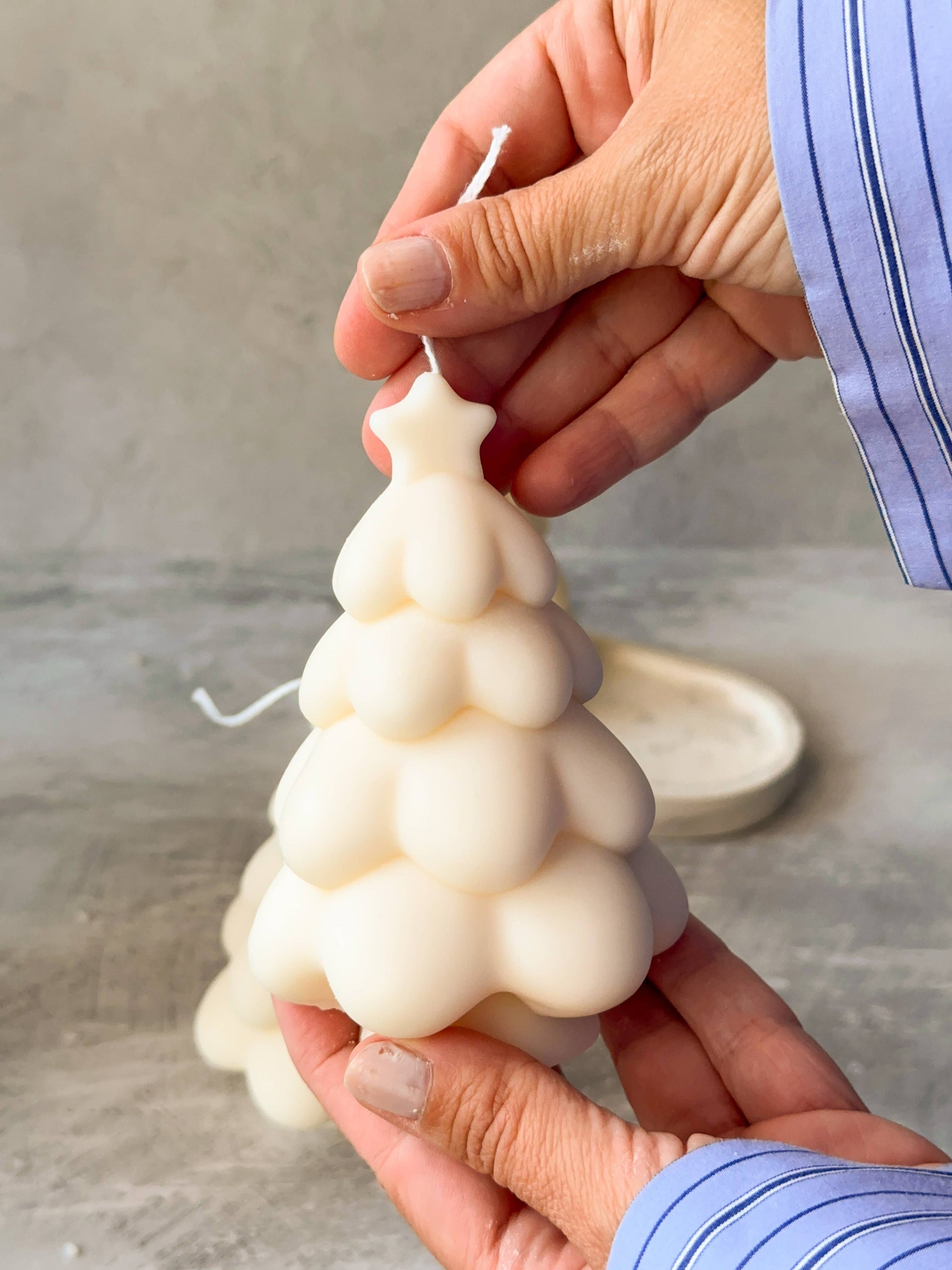 Christmas Tree Star Soy Wax Candle